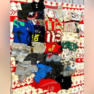 4T boys clothes lot and 5T Jammie’s all gently used or worn one time